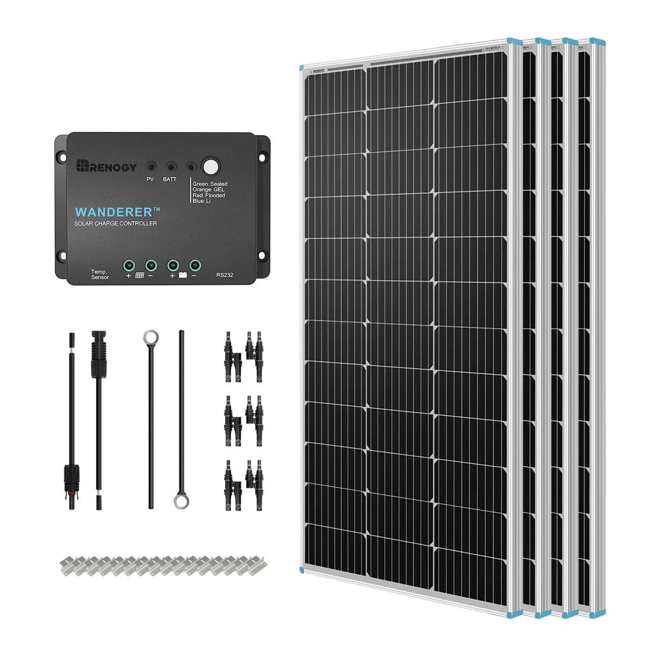 Vibrta 400 Watt 12 Volt Solar Starter Kit